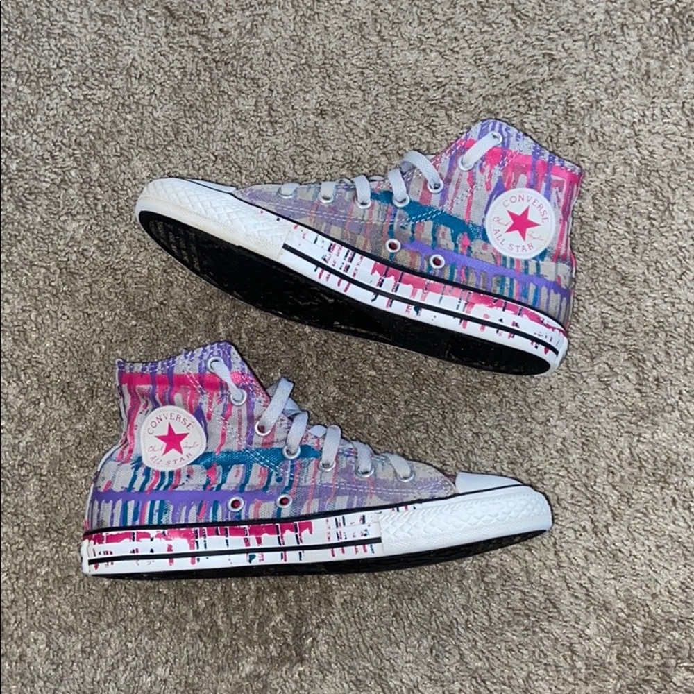 Converse All Star Paint Splatter Size 3